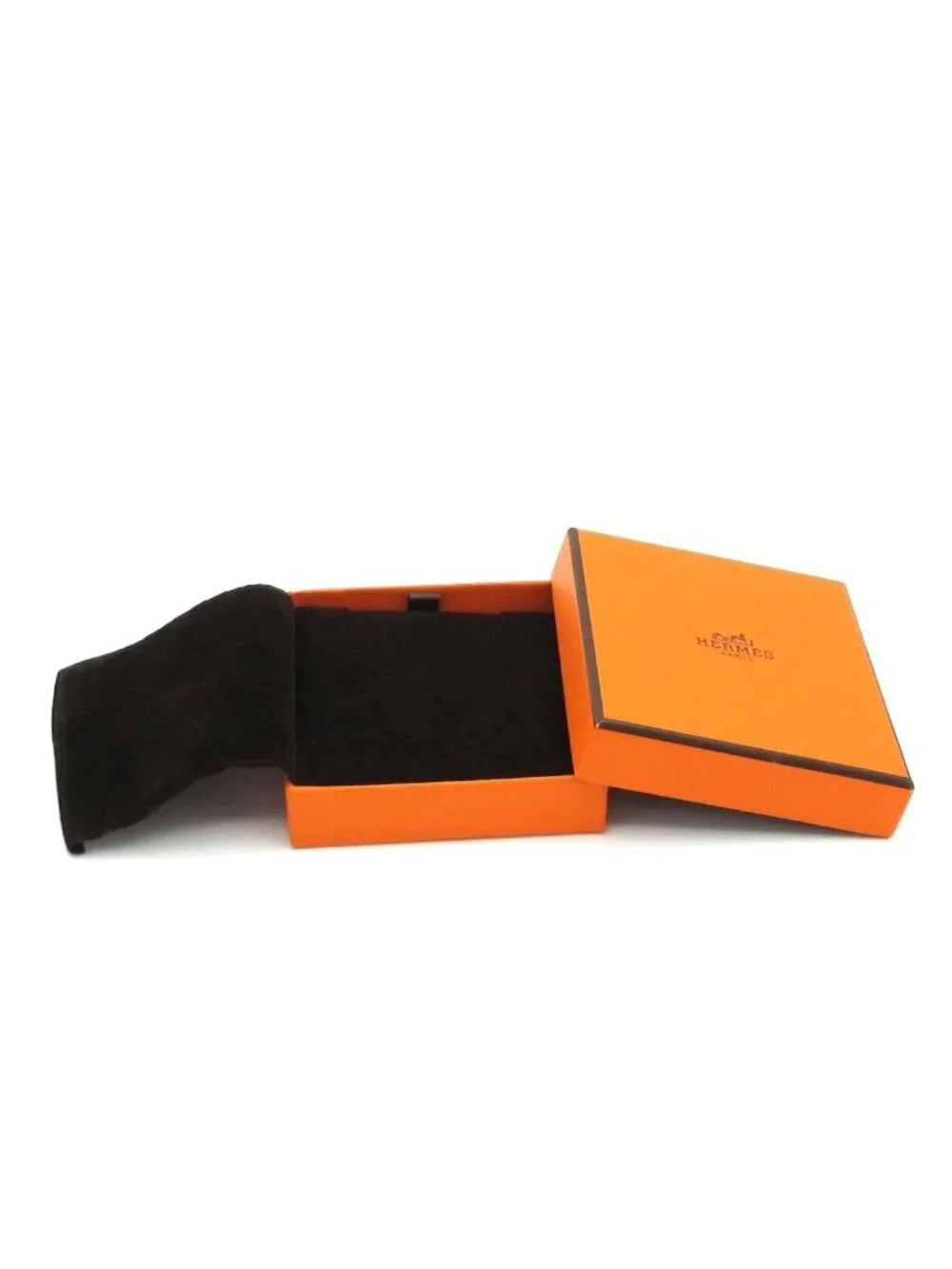 Hermes Necklace O Maillon Leather Pink Gold